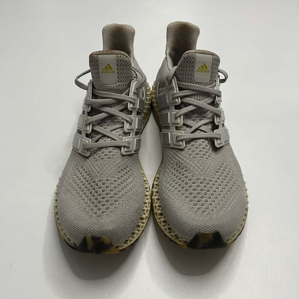 Adidas Ultra 4D Size 12.5 Grey Gold Metallic IG2260
